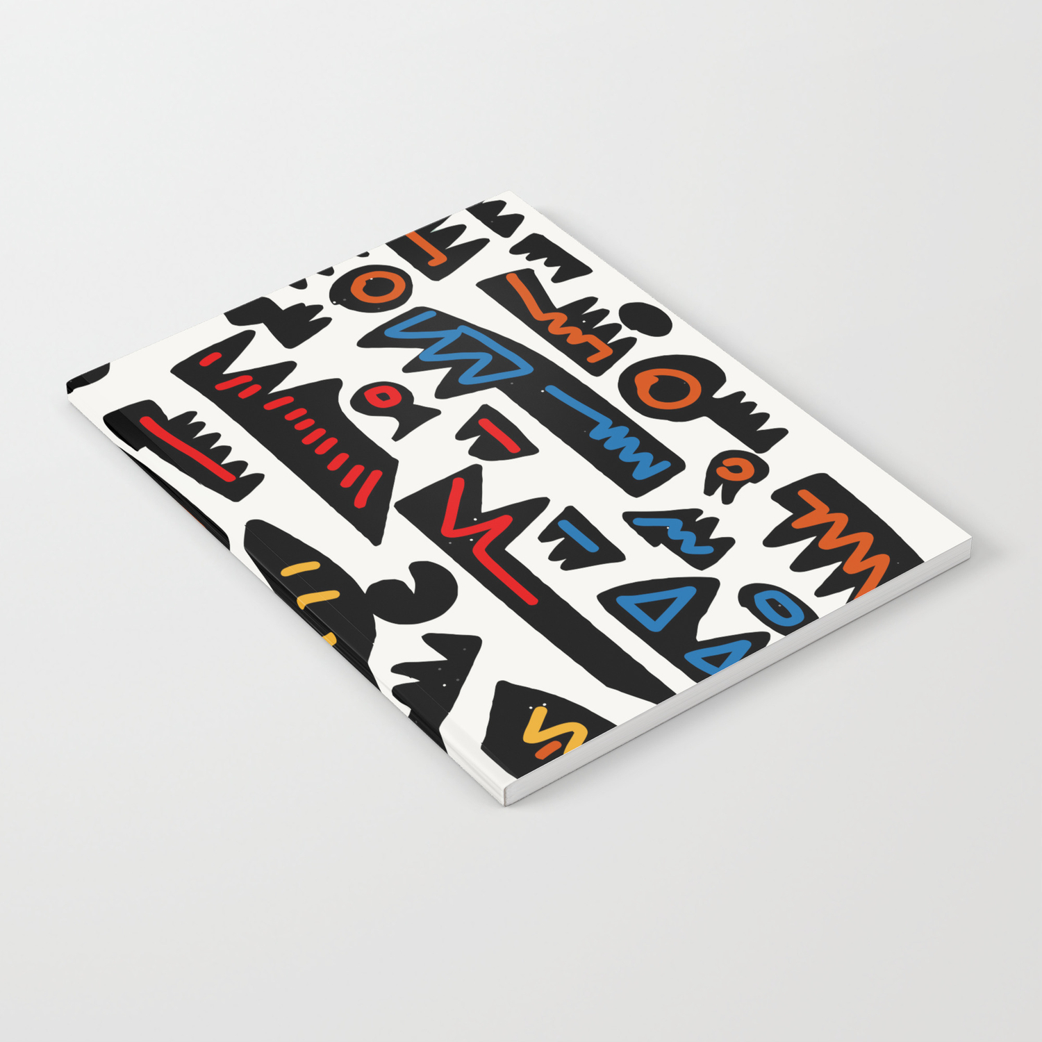 Detail Graffiti Notebook Nomer 60