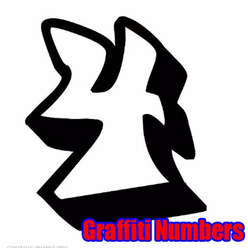 Detail Graffiti Number 1 Nomer 33