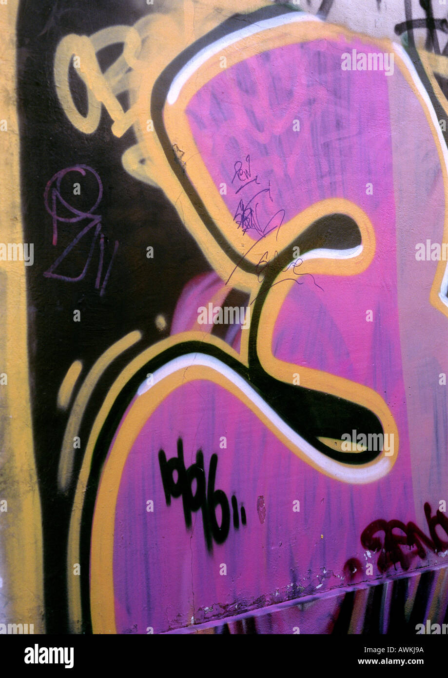 Detail Graffiti Number 3 Nomer 30