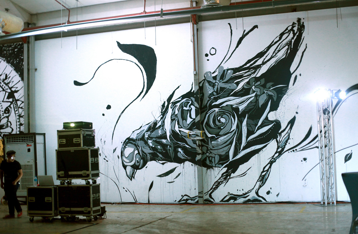 Detail Graffiti Nusantara Nomer 8