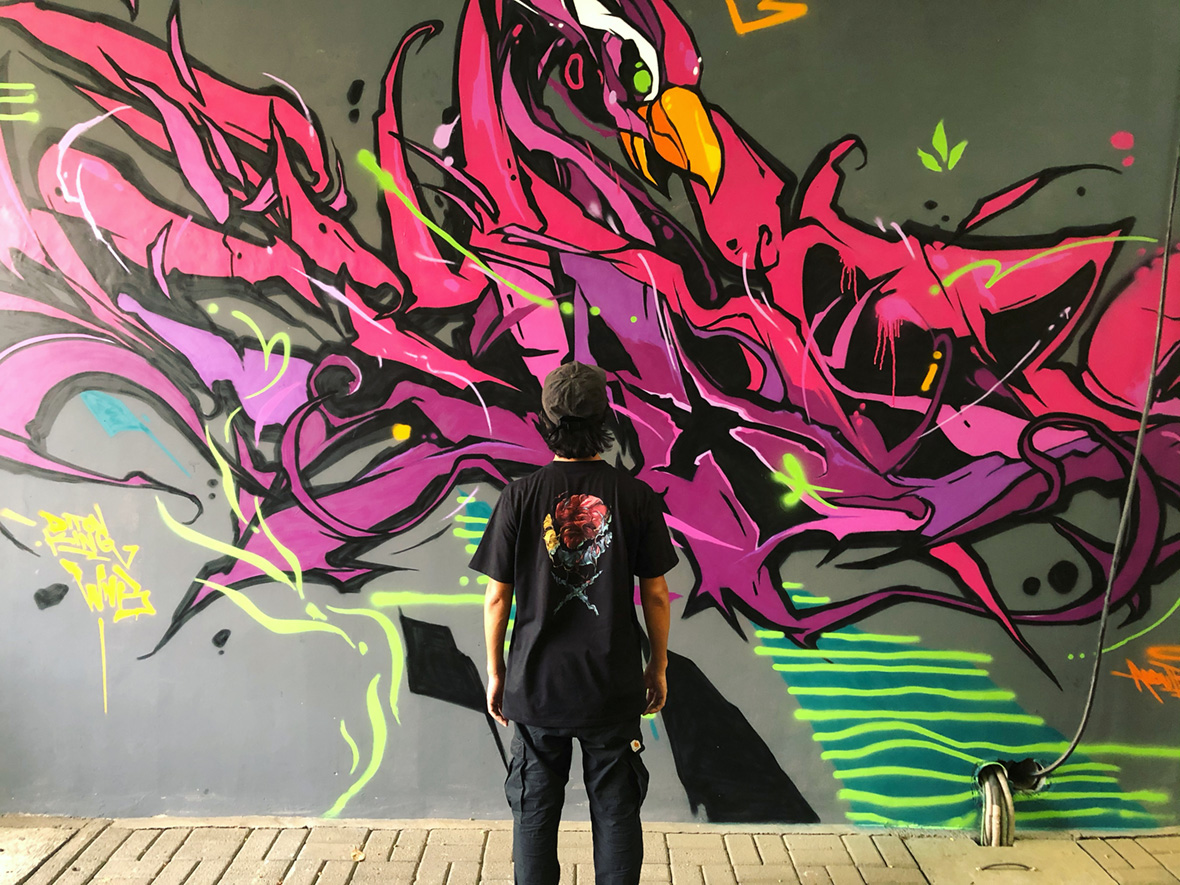 Detail Graffiti Nusantara Nomer 9