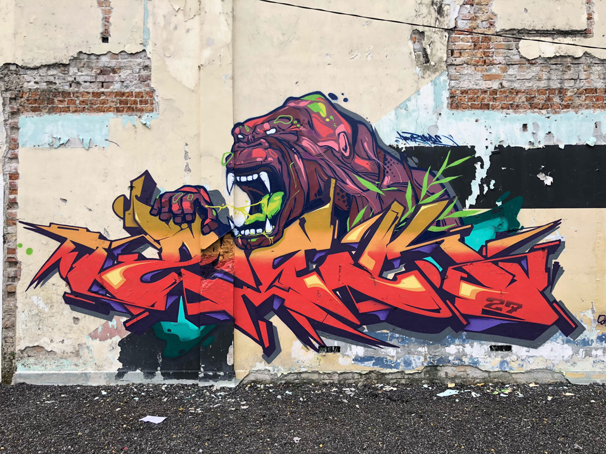Detail Graffiti Nusantara Nomer 10