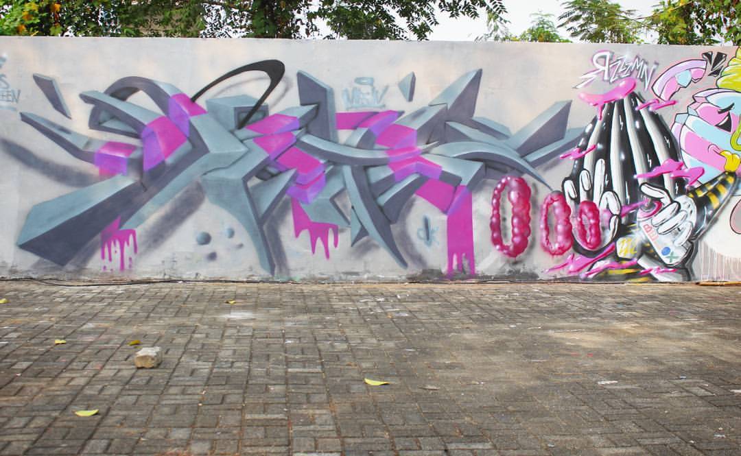 Detail Graffiti Nusantara Nomer 21