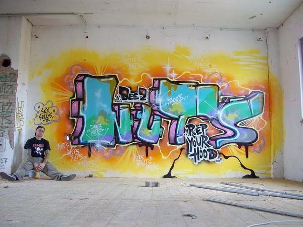 Detail Graffiti Nuts Nuts Nomer 18