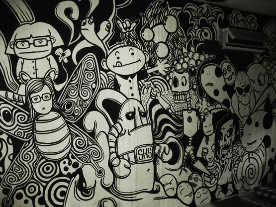 Detail Graffiti Oki Kerta Nomer 23