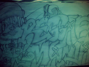 Detail Graffiti Oki Kerta Nomer 2