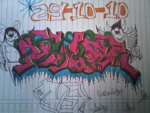 Detail Graffiti Old School Style Nomer 43