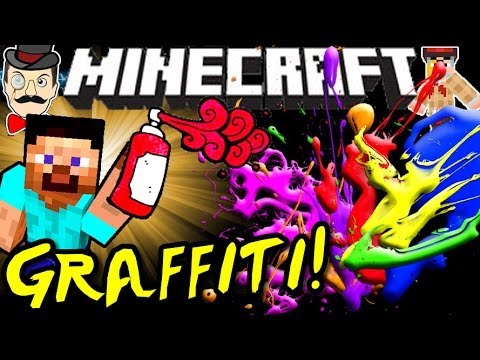 Detail Graffiti On Minecraft Nomer 12
