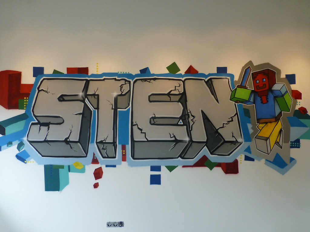 Detail Graffiti On Minecraft Nomer 5