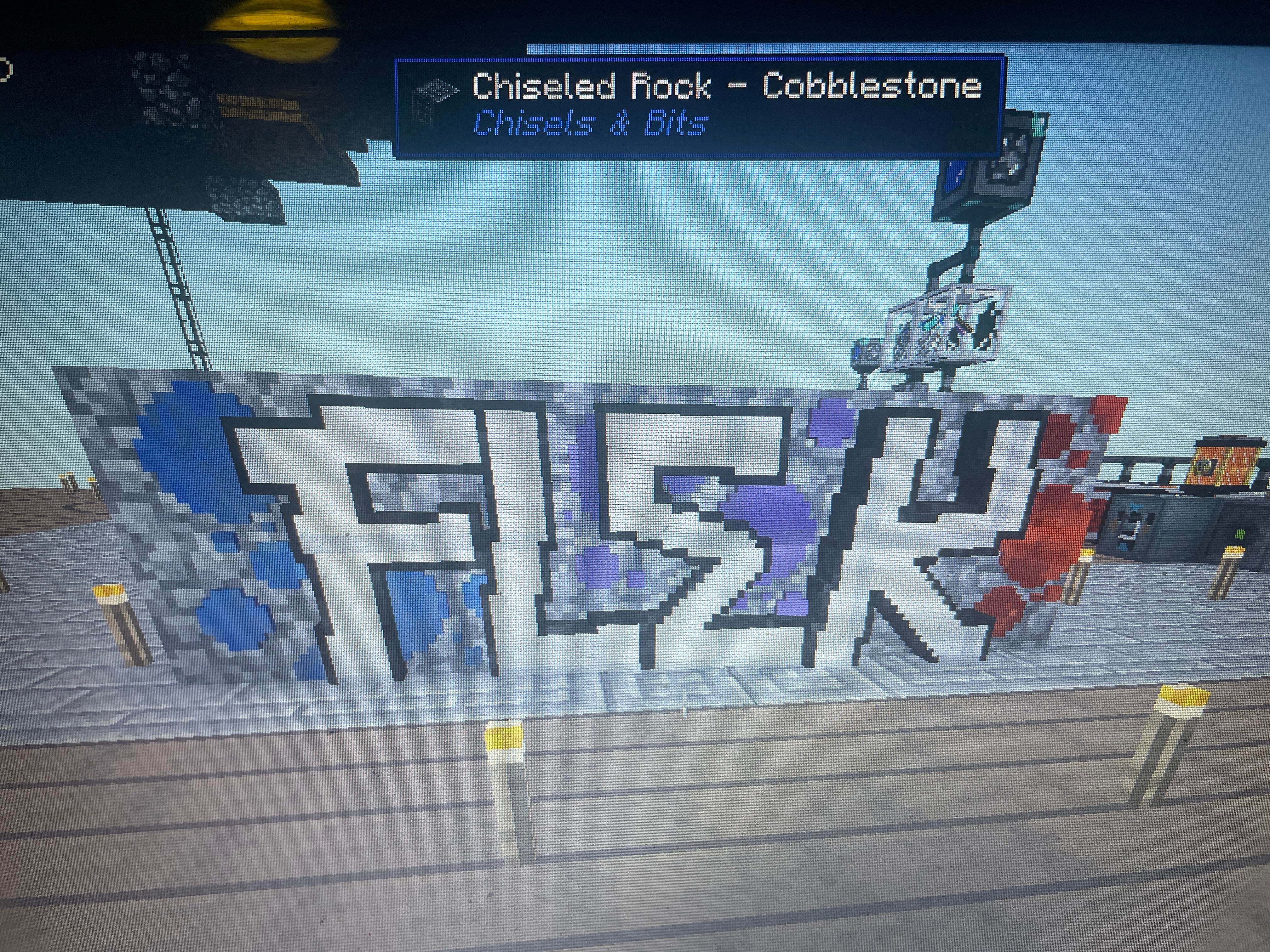 Detail Graffiti On Minecraft Nomer 9