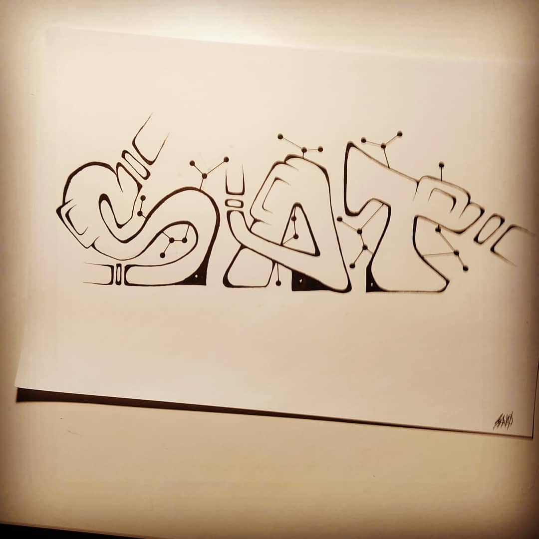 Detail Graffiti On Paper Nomer 12