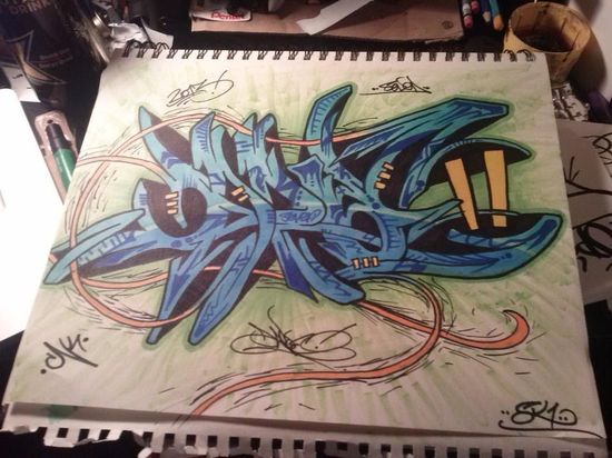 Download Graffiti On Paper Nomer 22