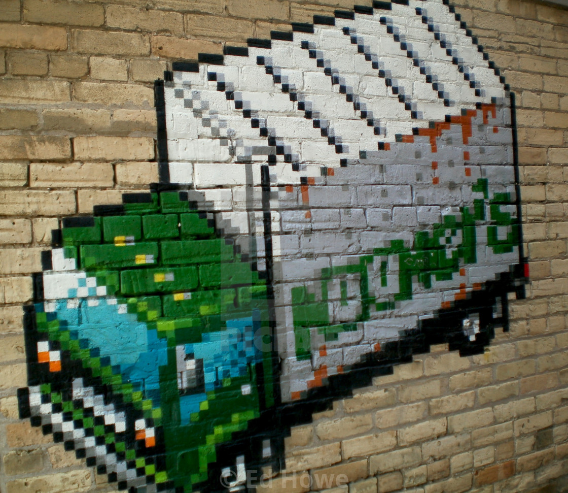 Detail Graffiti On Wall Minecraft Nomer 2