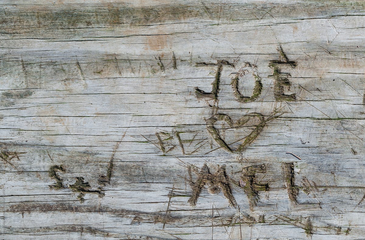 Detail Graffiti On Wood Nomer 41