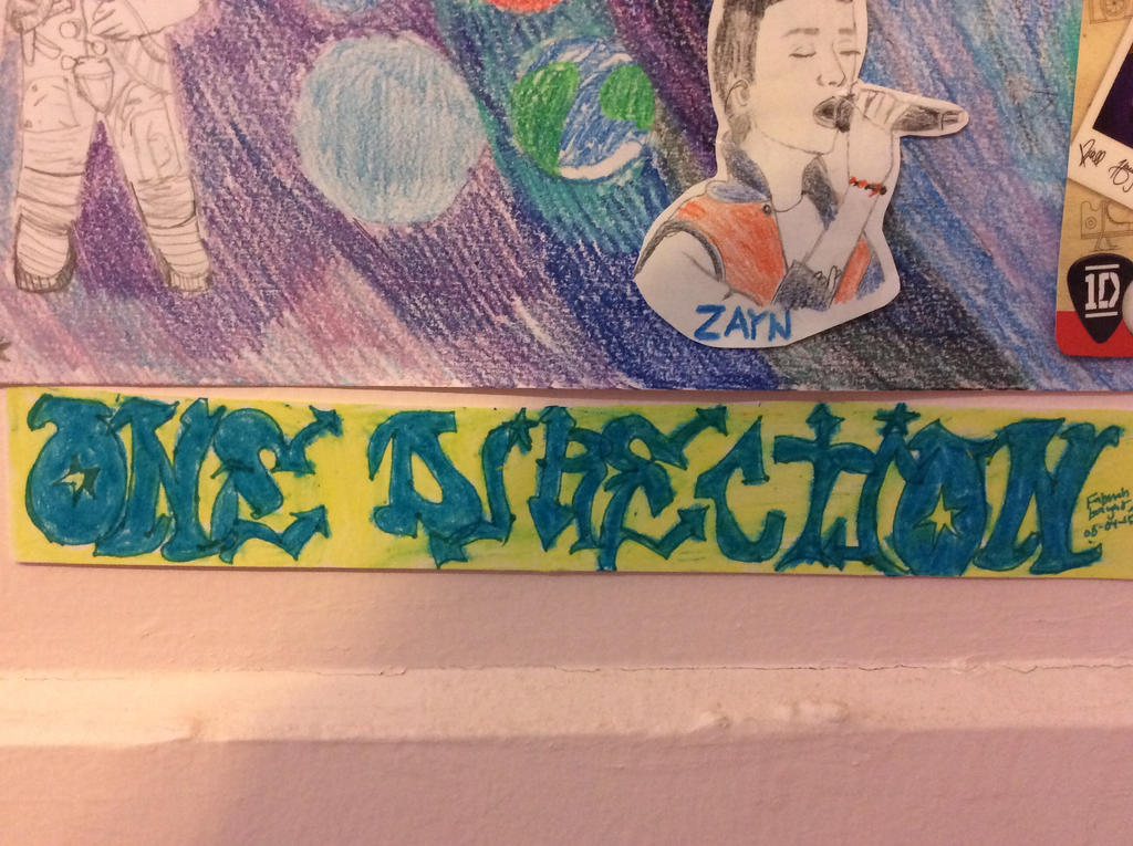 Detail Graffiti One Direction Nomer 13