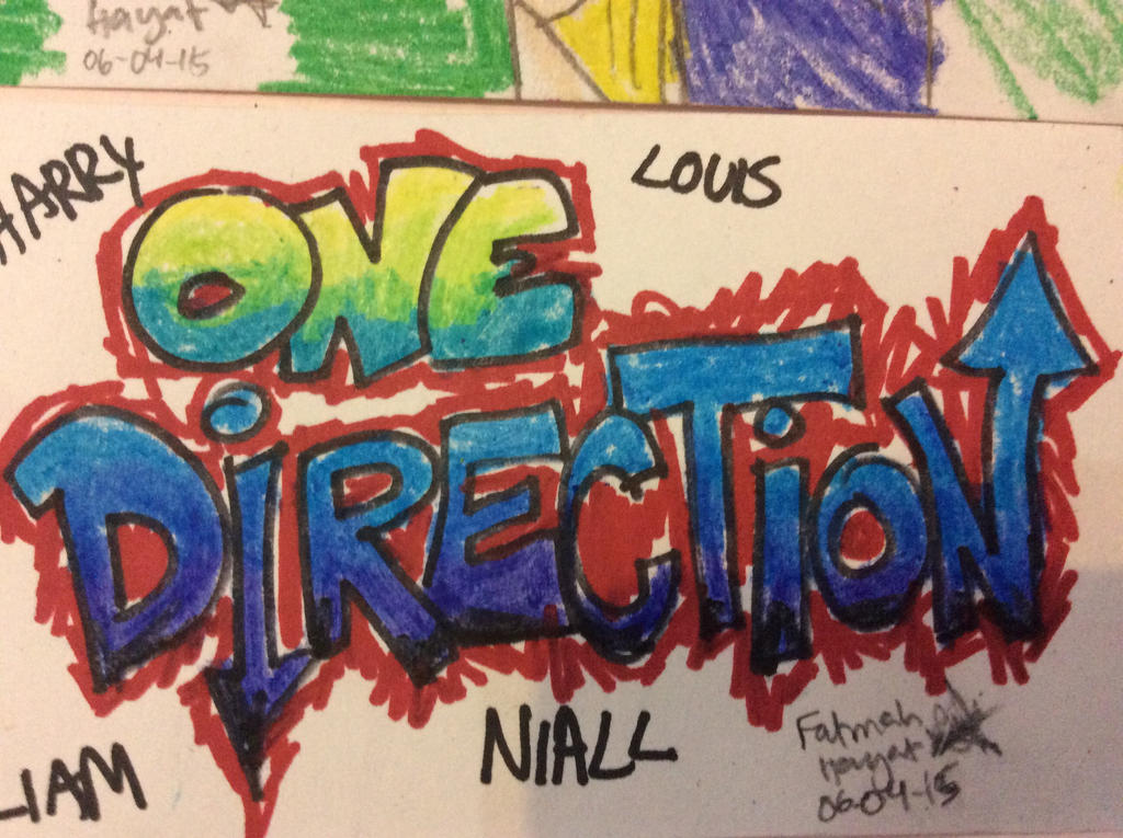 Detail Graffiti One Direction Nomer 3