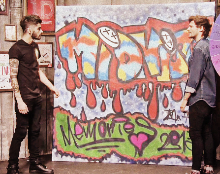 Detail Graffiti One Direction Nomer 9