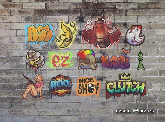 Detail Graffiti Opening Csgo Nomer 27