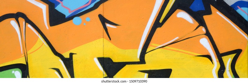 Detail Graffiti Orange Nomer 35