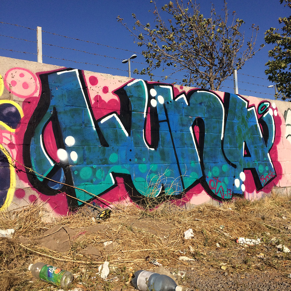 Detail Graffiti Ots Nomer 19