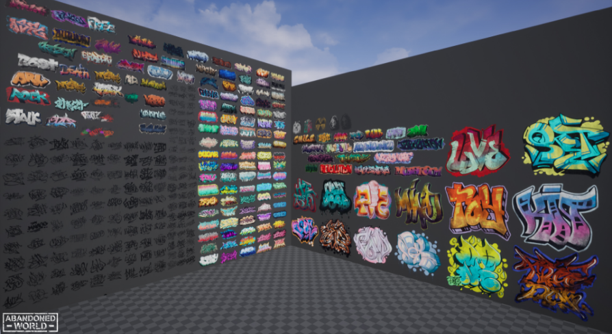 Detail Graffiti Pack Nomer 8