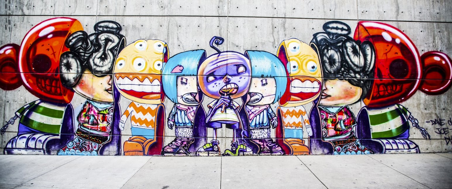 Detail Graffiti Painter Also Called Nomer 12