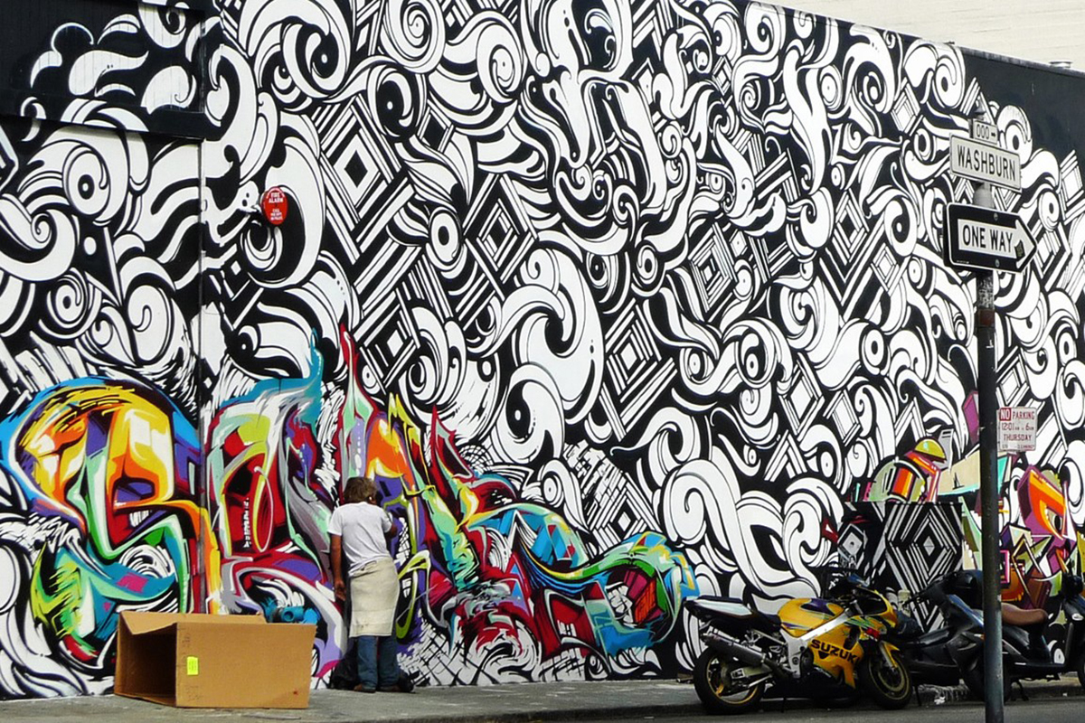 Detail Graffiti Painter Also Called Nomer 31