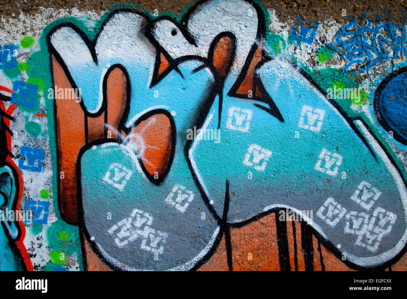 Detail Graffiti Painter Also Called Nomer 38