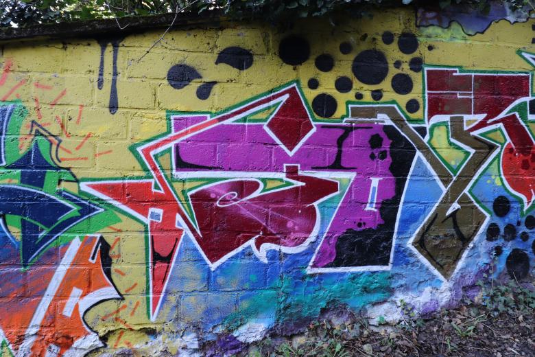 Detail Graffiti Painter Also Called Nomer 43