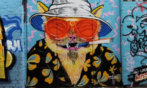Detail Graffiti Painter Also Called Nomer 7