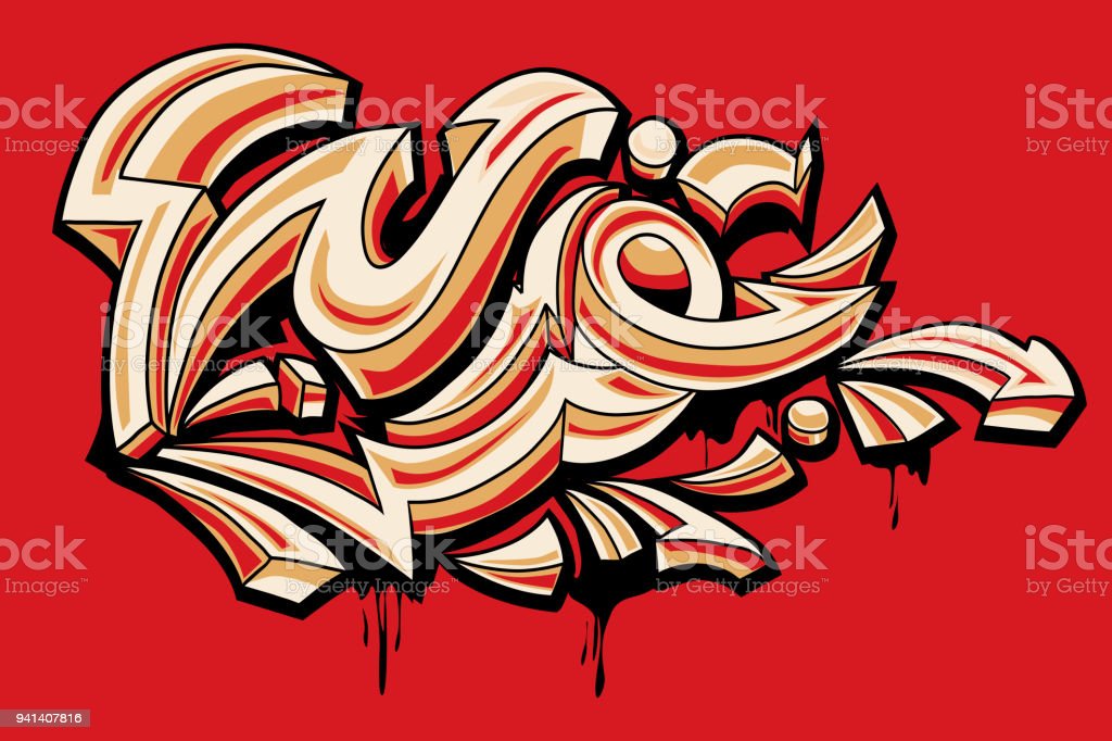 Detail Graffiti Panah Nomer 26