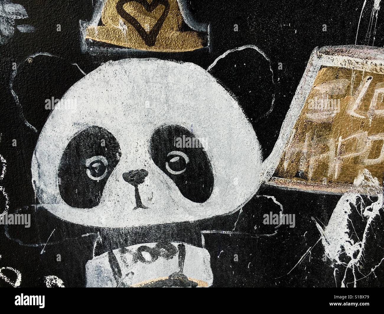 Detail Graffiti Panda Nomer 4