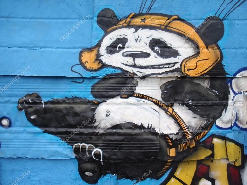 Detail Graffiti Panda Drawing Nomer 23