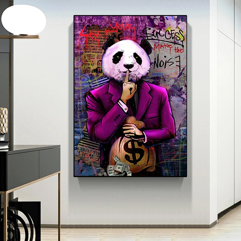 Detail Graffiti Panda Keren Nomer 29