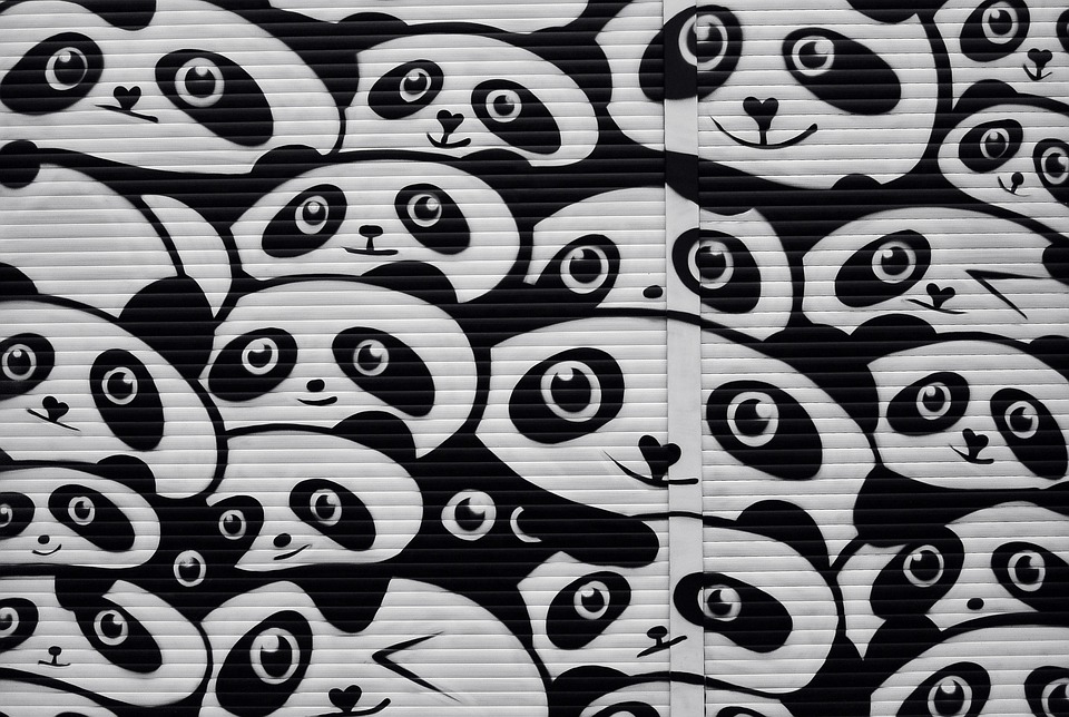 Detail Graffiti Panda Lucu Nomer 43