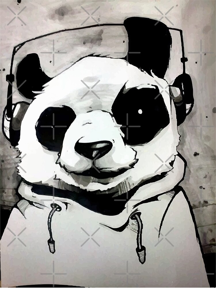 Detail Graffiti Panda Lucu Nomer 53