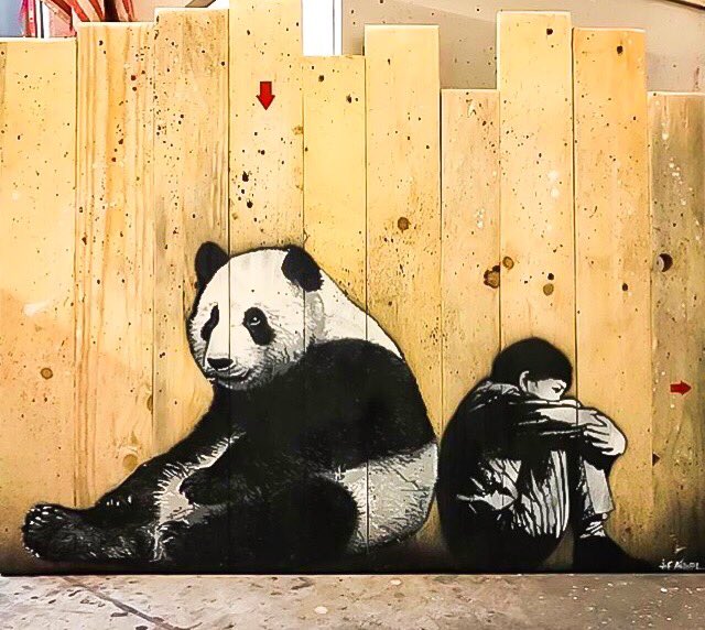 Detail Graffiti Panda Stencil Nomer 38