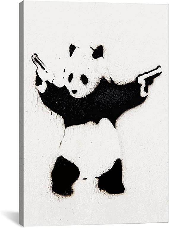 Detail Graffiti Panda Stencil Nomer 5