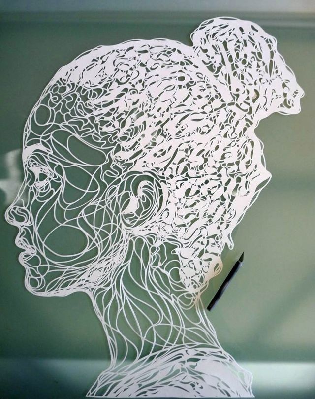 Detail Graffiti Paper Cut Nomer 12
