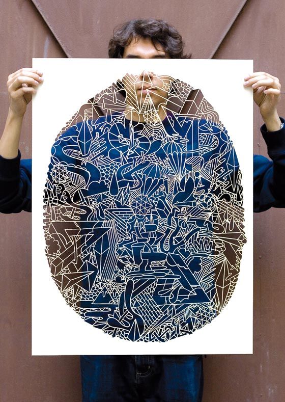 Detail Graffiti Paper Cut Nomer 21