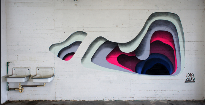 Detail Graffiti Paper Cut Nomer 7