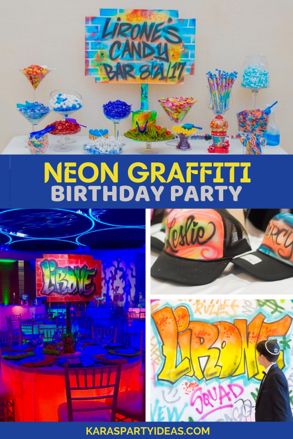 Detail Graffiti Party Centerpieces Nomer 4