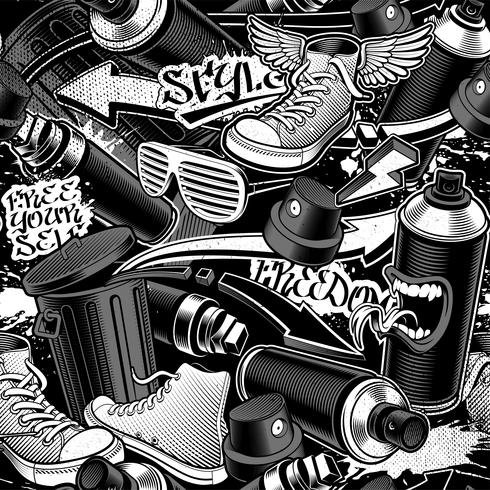 Detail Graffiti Pattern Free Download Nomer 2