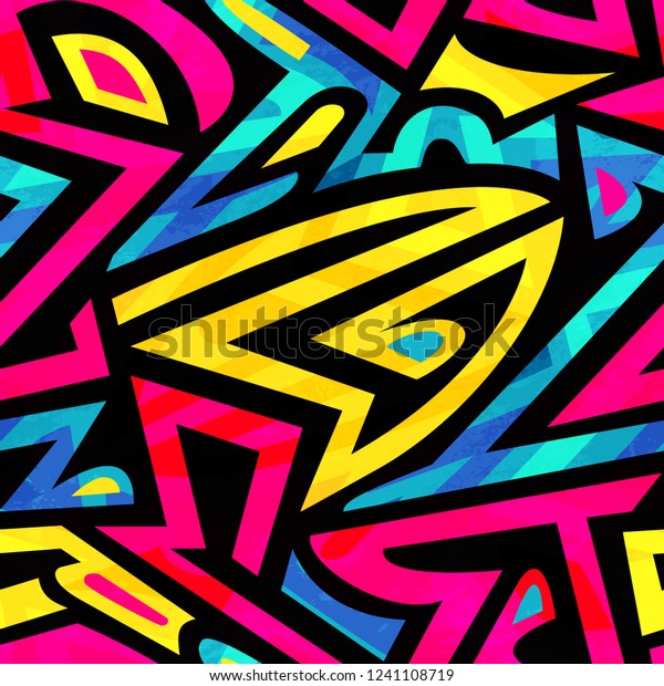 Detail Graffiti Pattern Free Download Nomer 34