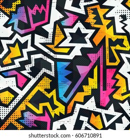 Detail Graffiti Pattern Free Download Nomer 42