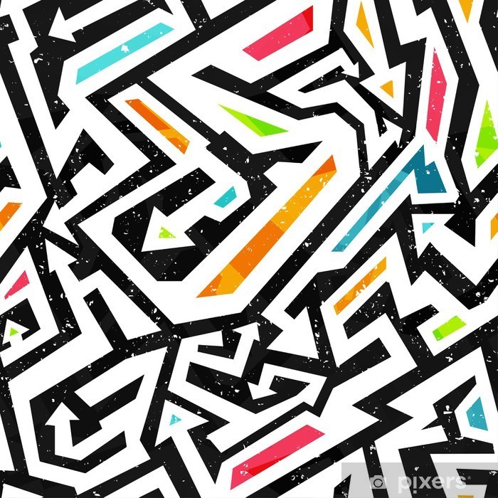 Detail Graffiti Patterns Nomer 2