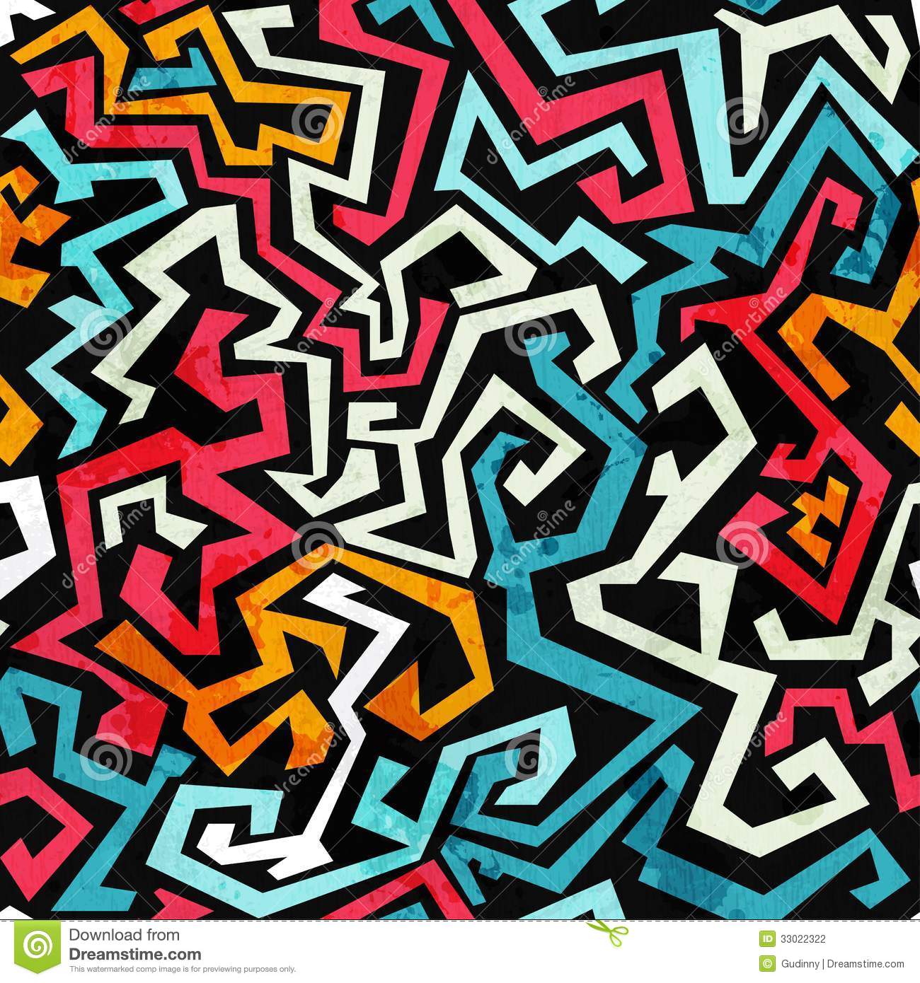 Detail Graffiti Patterns Nomer 10