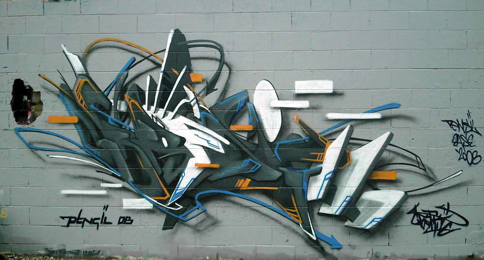 Detail Graffiti Pensi Nomer 33