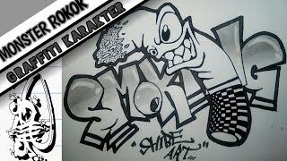 Detail Graffiti Pensil Keren Nomer 8