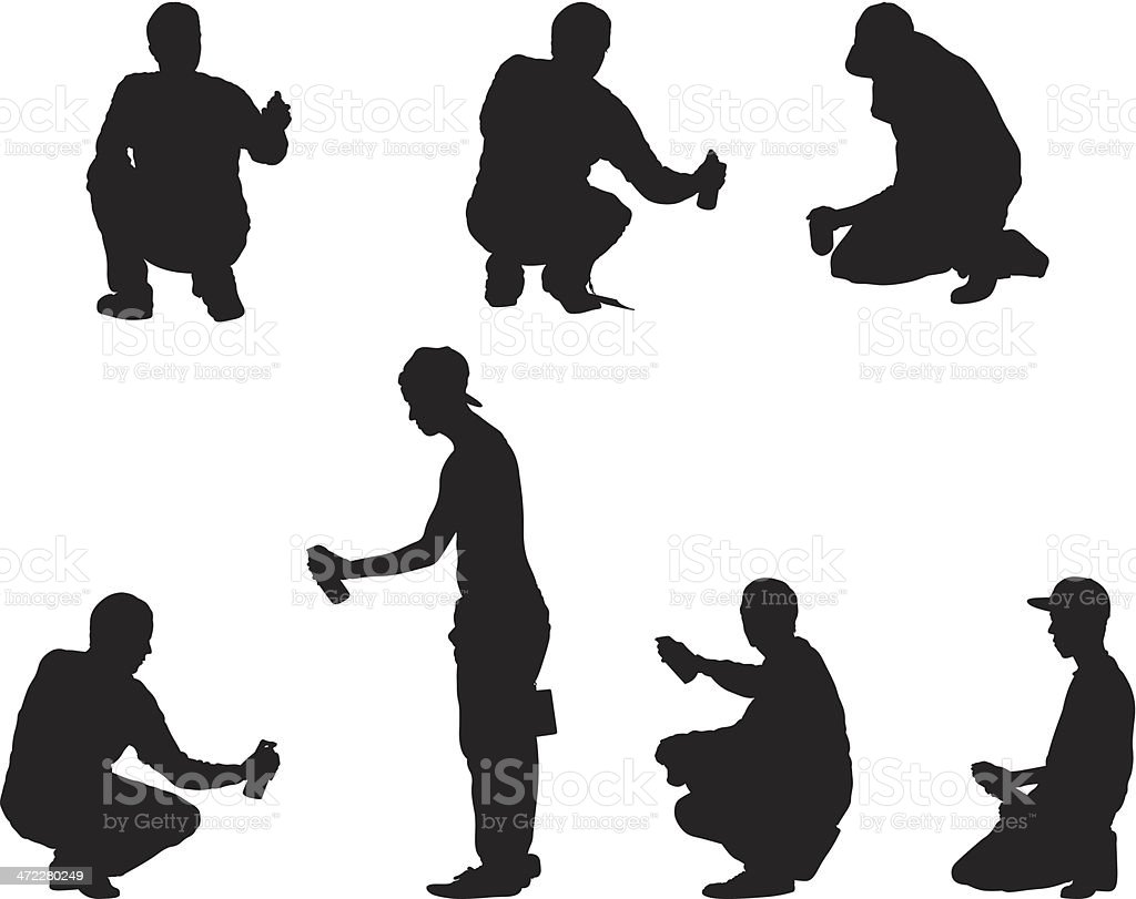 Detail Graffiti People Vector Nomer 41